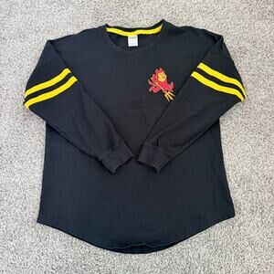 Victoria's Secret PINK ASU Long Sleeve Black Top Sun Devils Long Sleeve Women L
